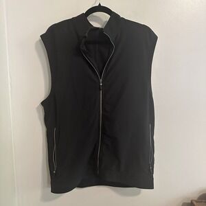 Nike Vest Mens M Black Tiger Woods TW‎ Performance Golf